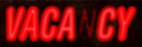 Vacancy sign (designed for but not used in Spandex, Off-Broadway, May 2013)